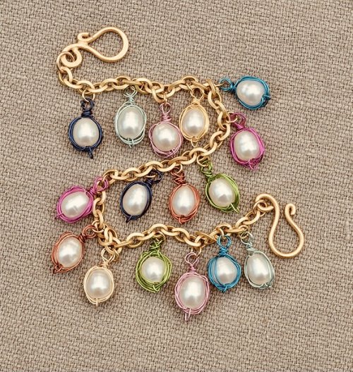 Nancy Chase's Color Inspiration - Oyster Coast - , Wire Jewelry Design, Design, color inspiration oyster coast